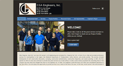 Desktop Screenshot of cgaengineers.com